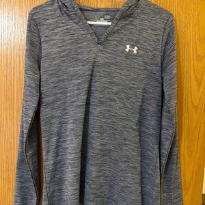 UNDER ARMOUR Women’s Small Loose HeatGear Lightweight Hoodie Hooded Sweatshirt